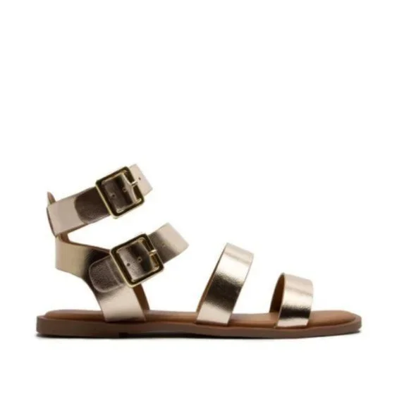 !! NEW !! Strappy Gladiator Sandals in White - Picture 9 of 10